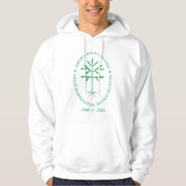 Sudadera Hoodie de foca conmemorativa Unisex en verde