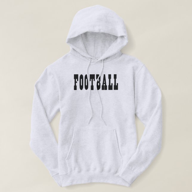 Sudadera Hoodie de fútbol (Diseño del anverso)