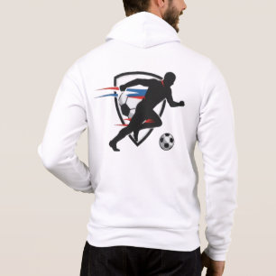 Sudadera Hoodie de fútbol personalizado   Fútbol minimalist