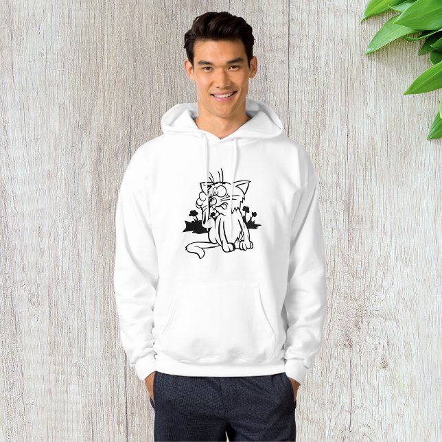 Sudadera Hoodie De Gato Negro Y Blanco (Subido por el creador)