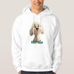 Sudadera Hoodie de Ilustracion de perro adorable - Perfecto