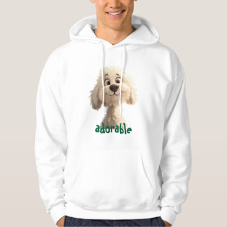 Sudadera Hoodie de Ilustracion de perro adorable - Perfecto