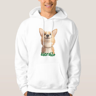Sudadera Hoodie de Ilustracion de perro adorable - Perfecto