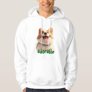 Sudadera Hoodie de Ilustracion de perro adorable - Perfecto