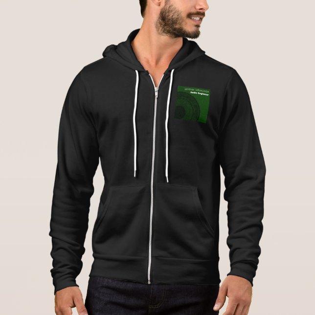 Sudadera Hoodie de ingeniero de audio (Anverso)