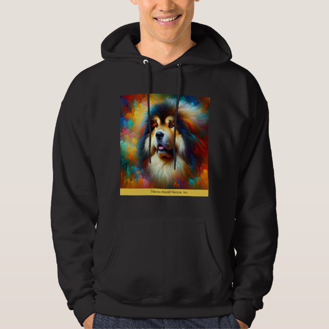 Sudadera Hoodie de la cabeza del tibetano (Anverso)