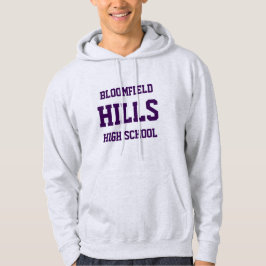 Sudadera Hoodie de la escuela secundaria de Bloomfield Hill