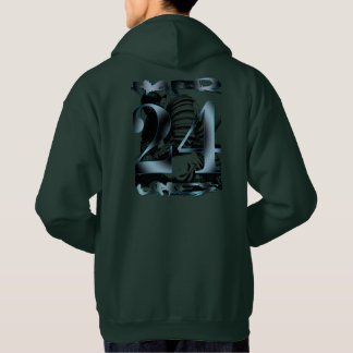 Sudadera Hoodie de la firma de "24 líneas duras" - Edi del 