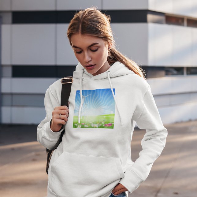 Sudadera Hoodie de la granja eólica (Subido por el creador)