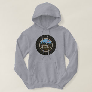 Sudadera Hoodie de la Resistencia a la Ciudad del Caucho