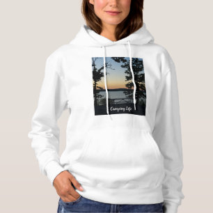 Sudadera Hoodie de la vida del campamento de verano de la s