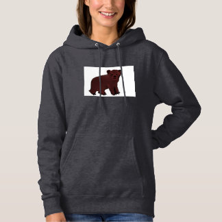 Sudadera Hoodie de las damas del pequeño oso