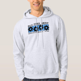 Sudadera Hoodie de las divisiones de la forja azul