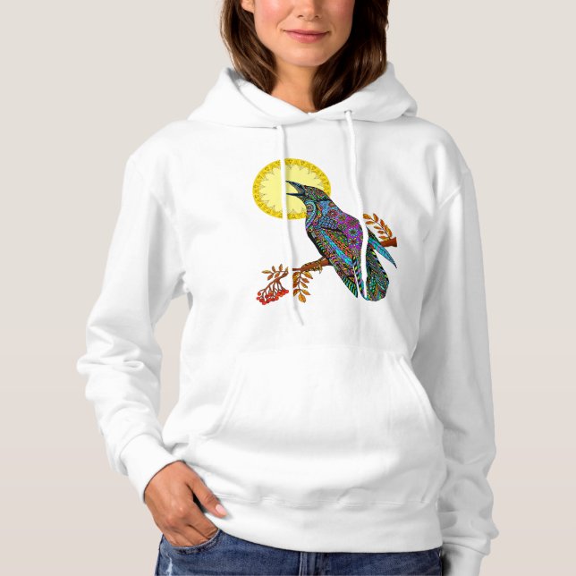 Sudadera Hoodie de las Mujeres de la Fila Eléctrica (Anverso)