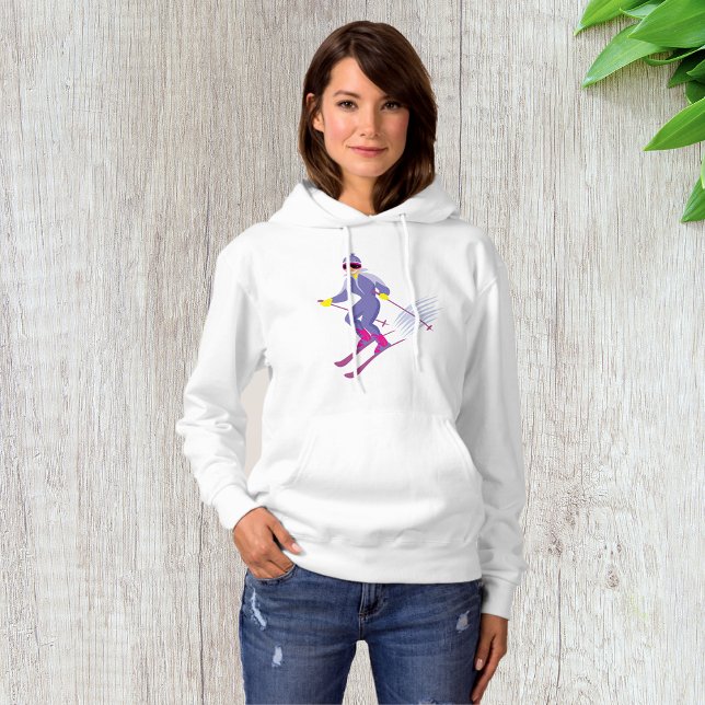 Sudadera Hoodie de las mujeres esquiadoras (Subido por el creador)