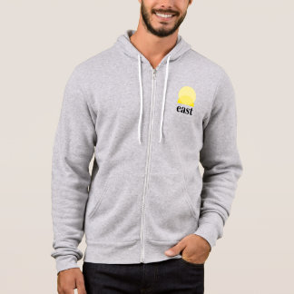 Sudadera Hoodie de látigo completo para hombres en heather