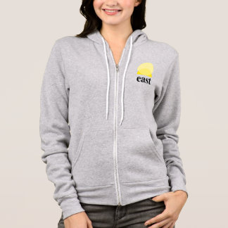 Sudadera Hoodie de látigo completo para mujeres en Heather