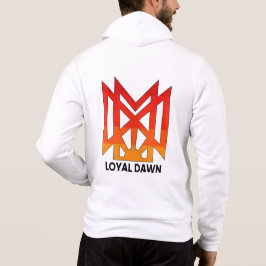Sudadera Hoodie de logotipo del Amanecer Leal (WHT)