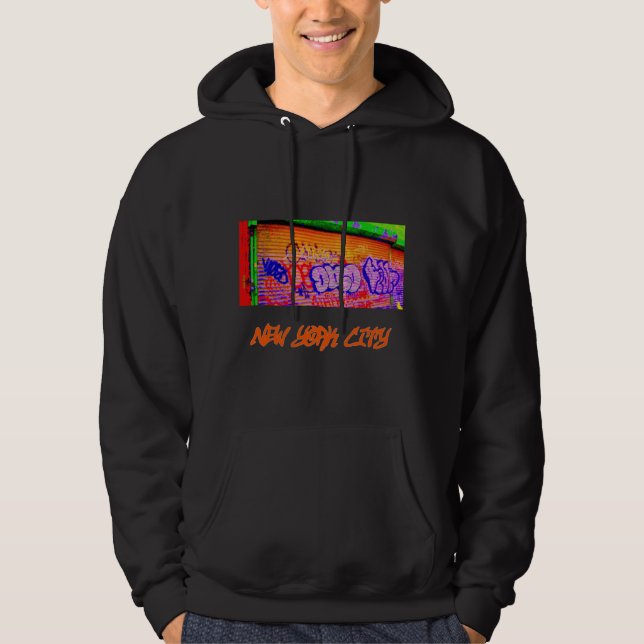 Sudadera Hoodie de los 'Gates eléctricos de graffiti' (Anverso)
