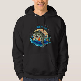 Sudadera Hoodie de los hombres de la pesca de extinción