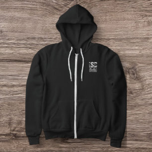 Sudadera Hoodie de los Hombres de Zip completa ISD