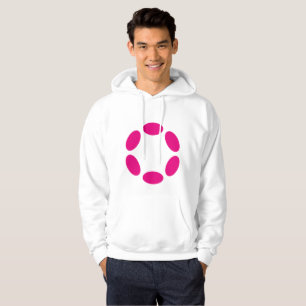 Sudadera Hoodie de los hombres simple y rosado