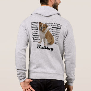 Sudadera Hoodie de los trazos de bulldog
