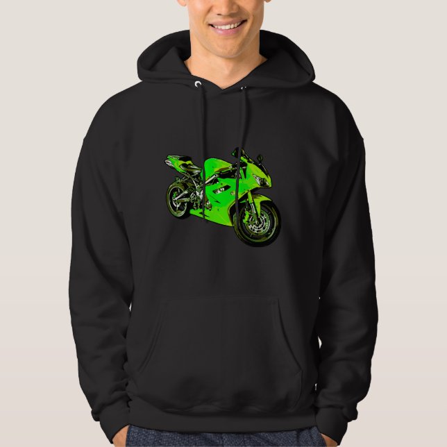 Sudadera Hoodie de motocicleta (Anverso)