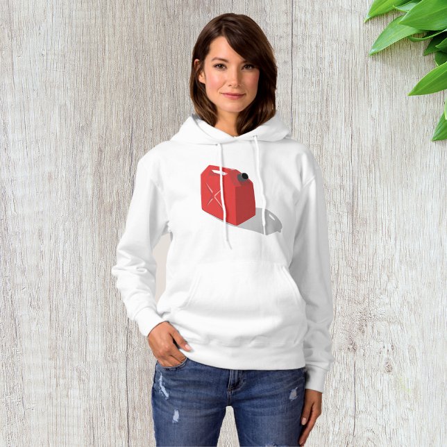 Sudadera Hoodie de Mujeres Jerricanas Rojas (Subido por el creador)