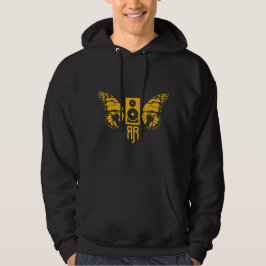 Sudadera Hoodie de oro de la mariposa de Bass