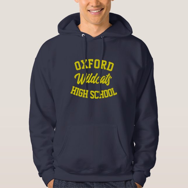 Sudadera Hoodie de Oxford High School (Anverso)