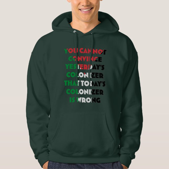Sudadera Hoodie de Palestina - Hoodie palestina de Gaza (Anverso)