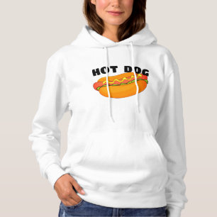 Sudadera Hoodie de Perro Caliente - Dulce dulce divertido d