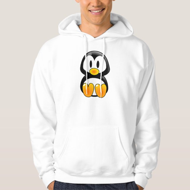 Sudadera hoodie de pingüino (Anverso)
