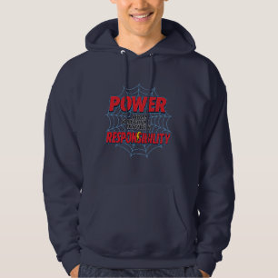 Sudadera Hoodie de poder y responsabilidad