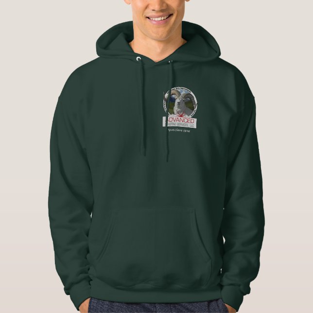 Sudadera Hoodie de policromo de explosión avanzada personal (Anverso)