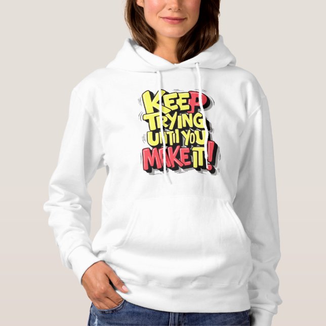 Sudadera hoodie de pullover unisex caliente y tostada (Anverso)