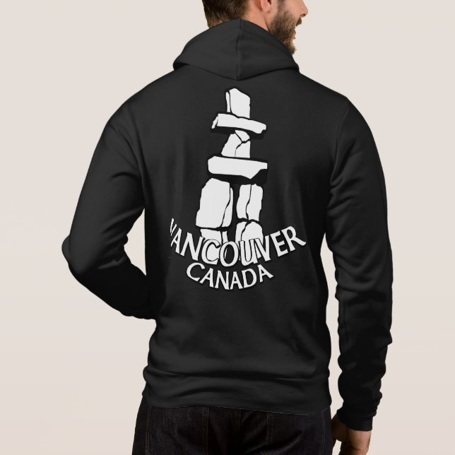Sudadera Hoodie de recuerdo de Vancouver Sweatshirt Vancouv (Reverso)