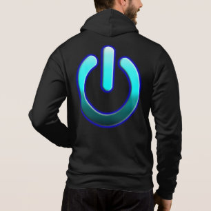 Sudadera Hoodie de Zer0's Power Men's Bella+Canvas Full-Zip