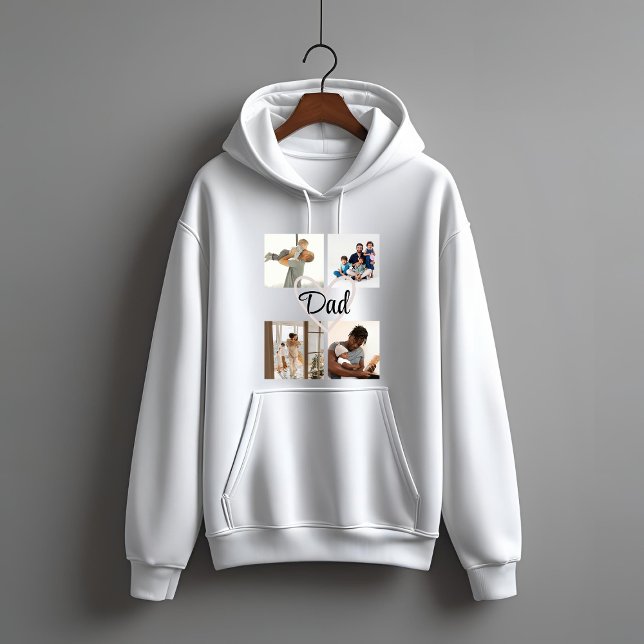 Sudadera Hoodie del Día del Padre Personalizado - Papá supe (Subido por el creador)