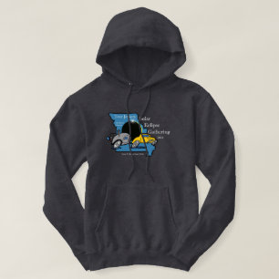 Sudadera Hoodie del eclipse masculino