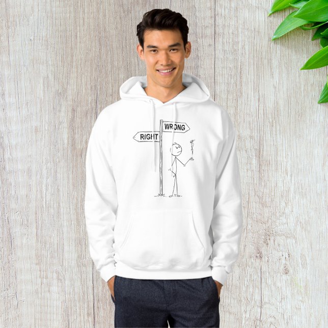 Sudadera Hoodie del Ilustracion equivocado derecho (Subido por el creador)