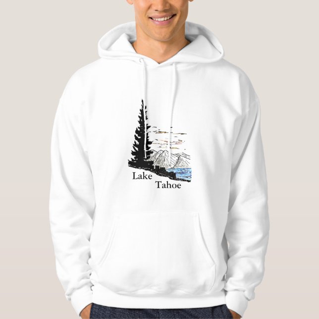 Sudadera Hoodie del lago Tahoe (Anverso)