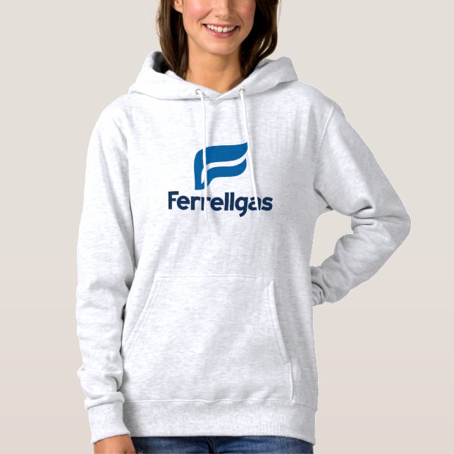 Sudadera Hoodie del logotipo femenino (Anverso)