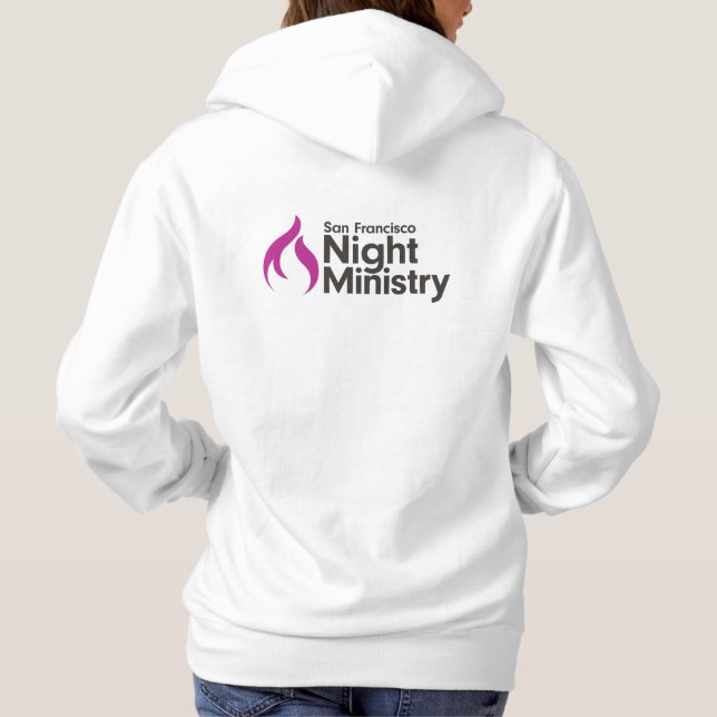 Sudadera Hoodie del Ministerio de Noche de San Francisco -  (Reverso)