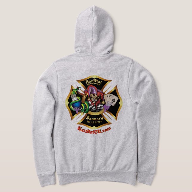 Sudadera Hoodie del Simposio de Florida 2024 (Distribución Reverso )