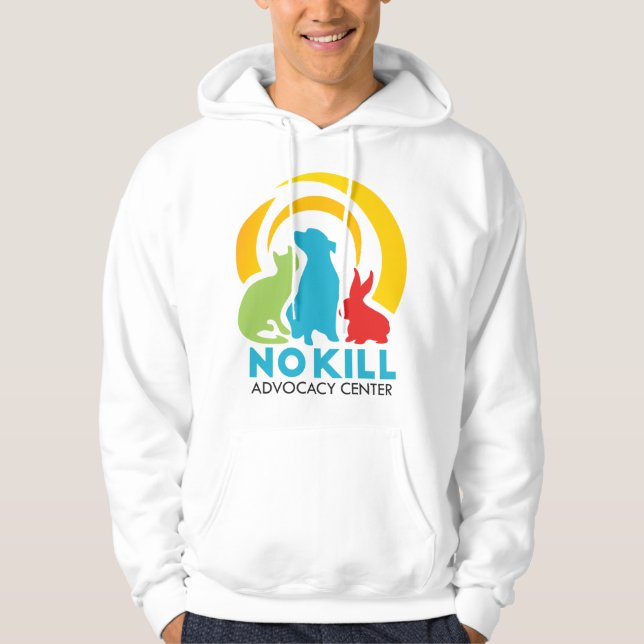 Sudadera Hoodie, el centro de defensa contra la muerte (Anverso)