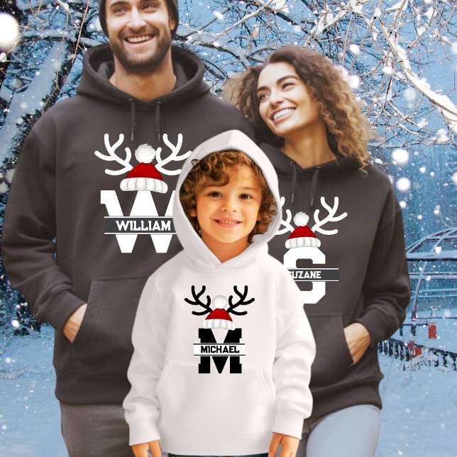 Sudadera Hoodie familiar personalizada de coincidencias de  (Subido por el creador)