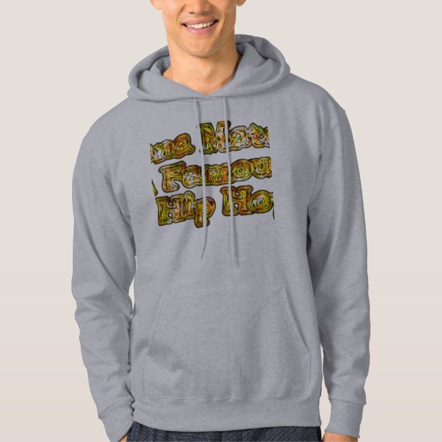 Sudadera Hoodie, famoso diseñador de Hip Hop Hakuna Matata (Anverso)