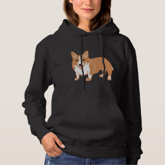 Sudadera Hoodie femenina de Welsh Corgi